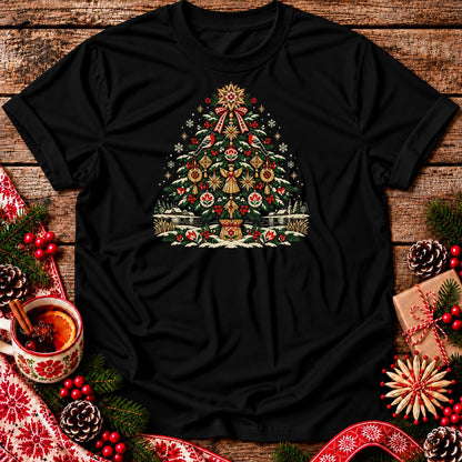 Slavic Christmas Tree Unisex T-Shirt