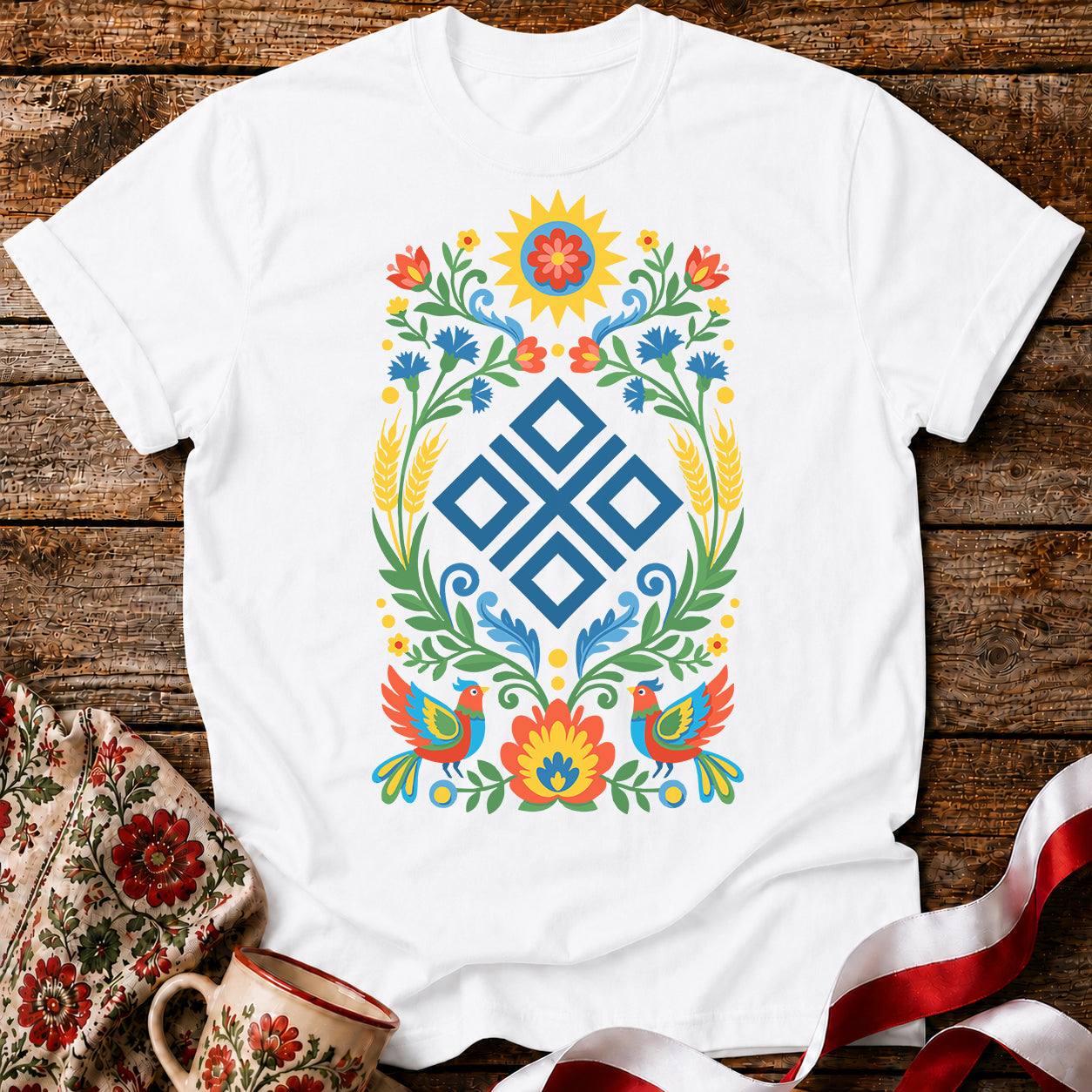 Mokosz Folk Art Unisex T-Shirt