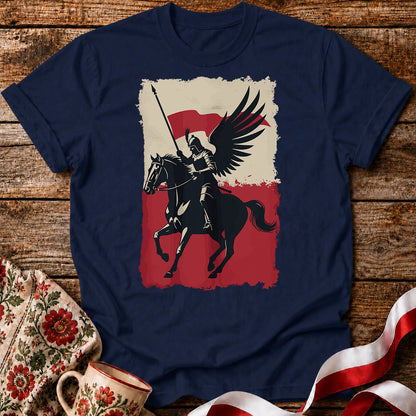 Hussar on the Flag Unisex T-Shirt