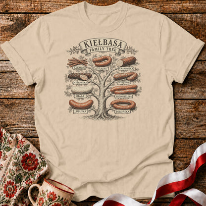 Kiełbasa Family Tree Unisex T-Shirt
