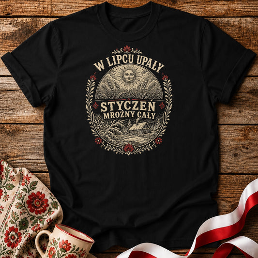W Lipcu Upały Unisex T-Shirt