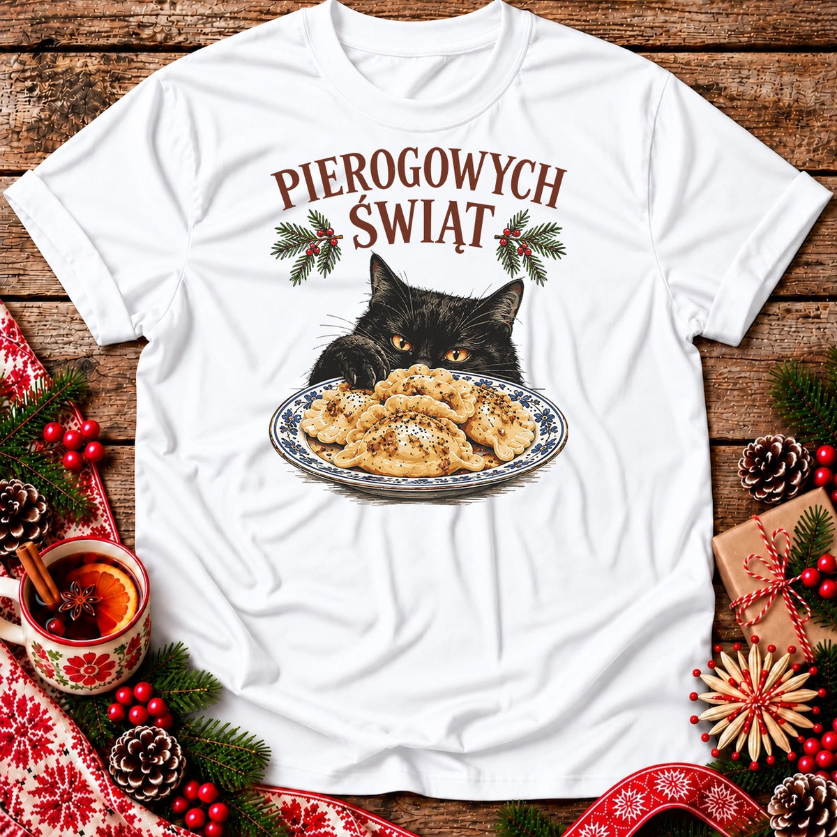 Pierogowych Świąt Unisex T-Shirt