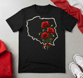 Poland Poppy Flowers Unisex T-Shirt