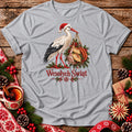 Wesołych Świąt Polish Christmas Stork Unisex T-Shirt