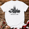 Wrocław Dark Skyline Polish City Unisex T-Shirt