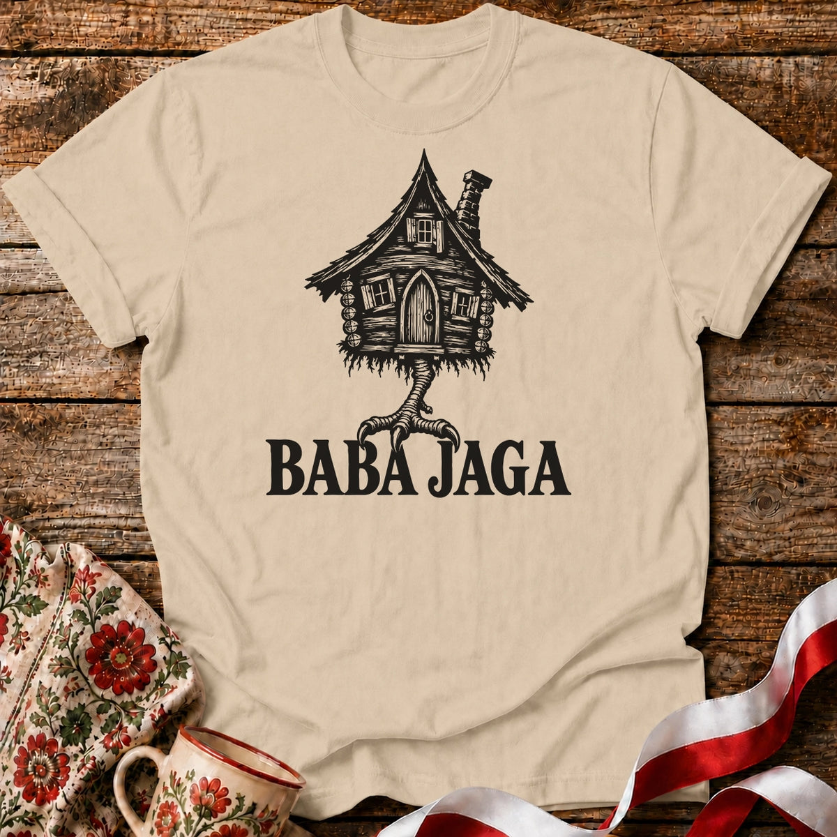 Baba Jaga Chicken Leg House Unisex T-Shirt