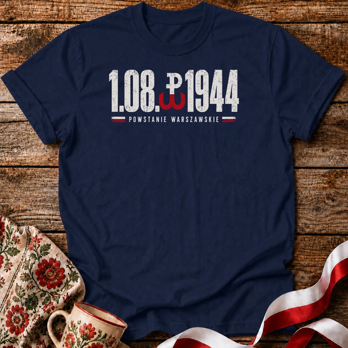 Powstanie Warszawskie 1.08.1944 Unisex T-Shirt
