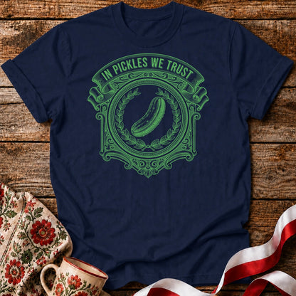In Pickles We Trust Slavic Humor Unisex T-Shirt