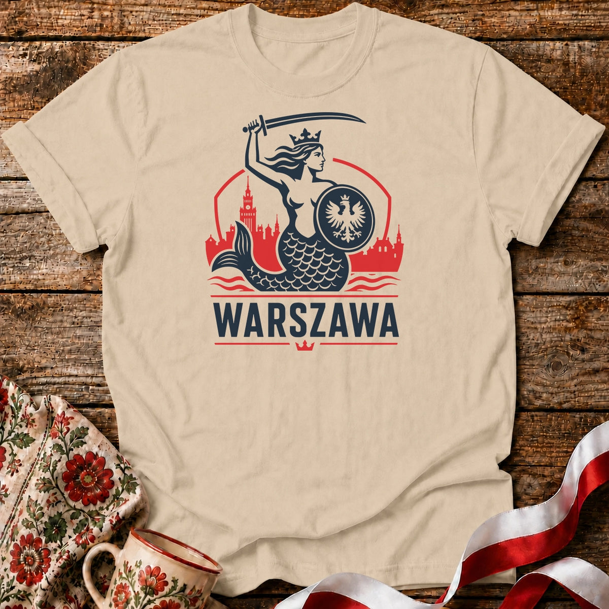 Warszawa Syrenka Unisex T-Shirt