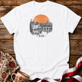 Ełk Sunset Skyline Unisex T-Shirt
