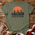 Rzeszów Sunset Skyline Polish City Unisex T-Shirt