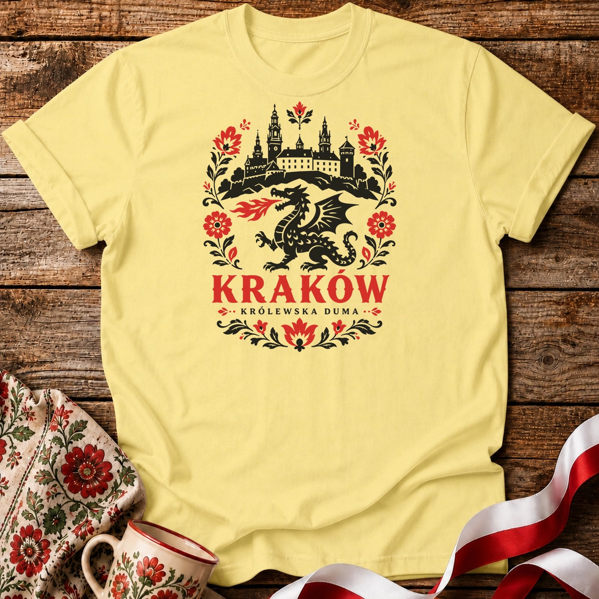 Kraków Królewska Duma Unisex T-Shirt