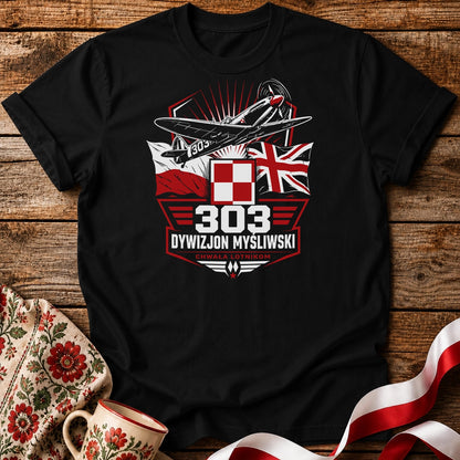 Dywizjon 303 Chwała Lotnikom Unisex T-Shirt