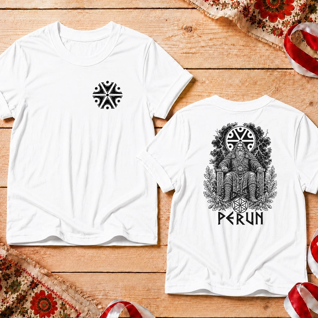 Perun Throne Front Back Unisex T-Shirt