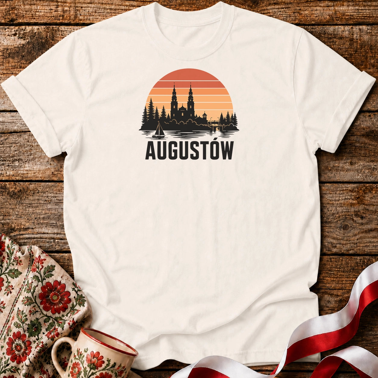 Augustów Sunset Unisex T-Shirt