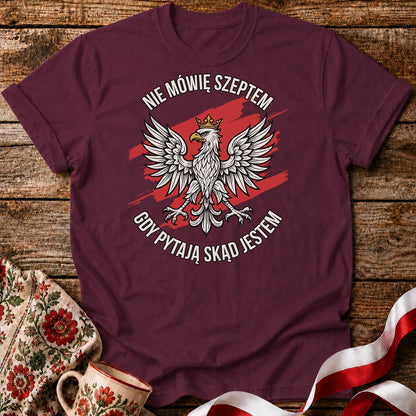 Nie Mówię Szeptem Unisex T-Shirt