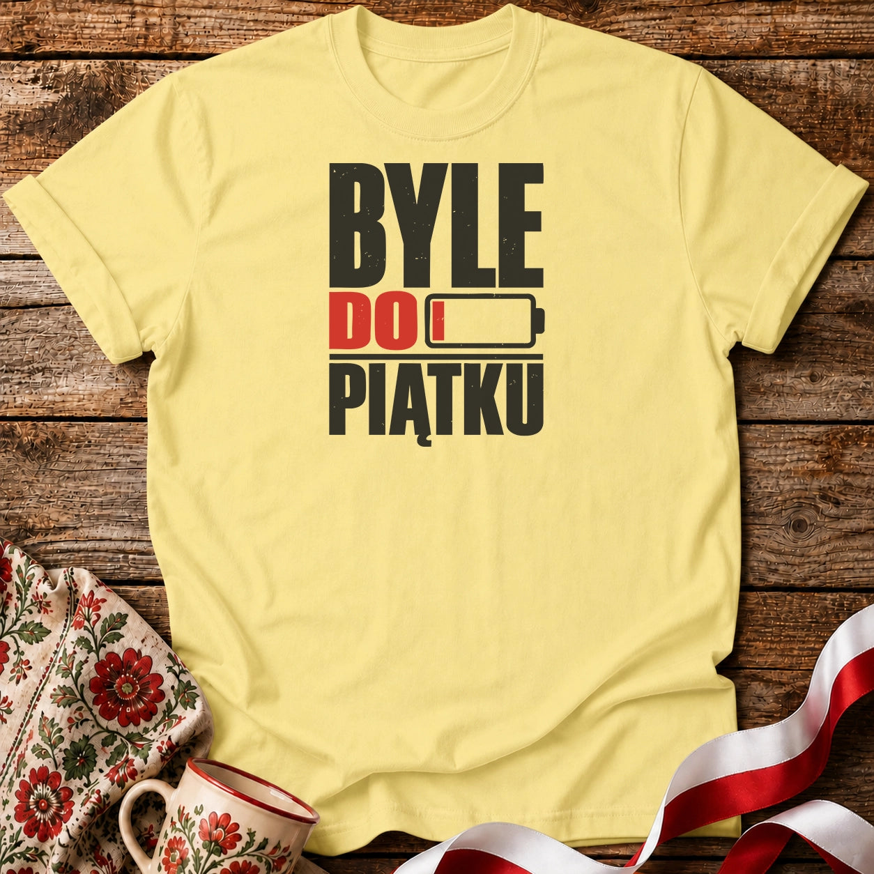 Byle Do Piątku Unisex T-Shirt