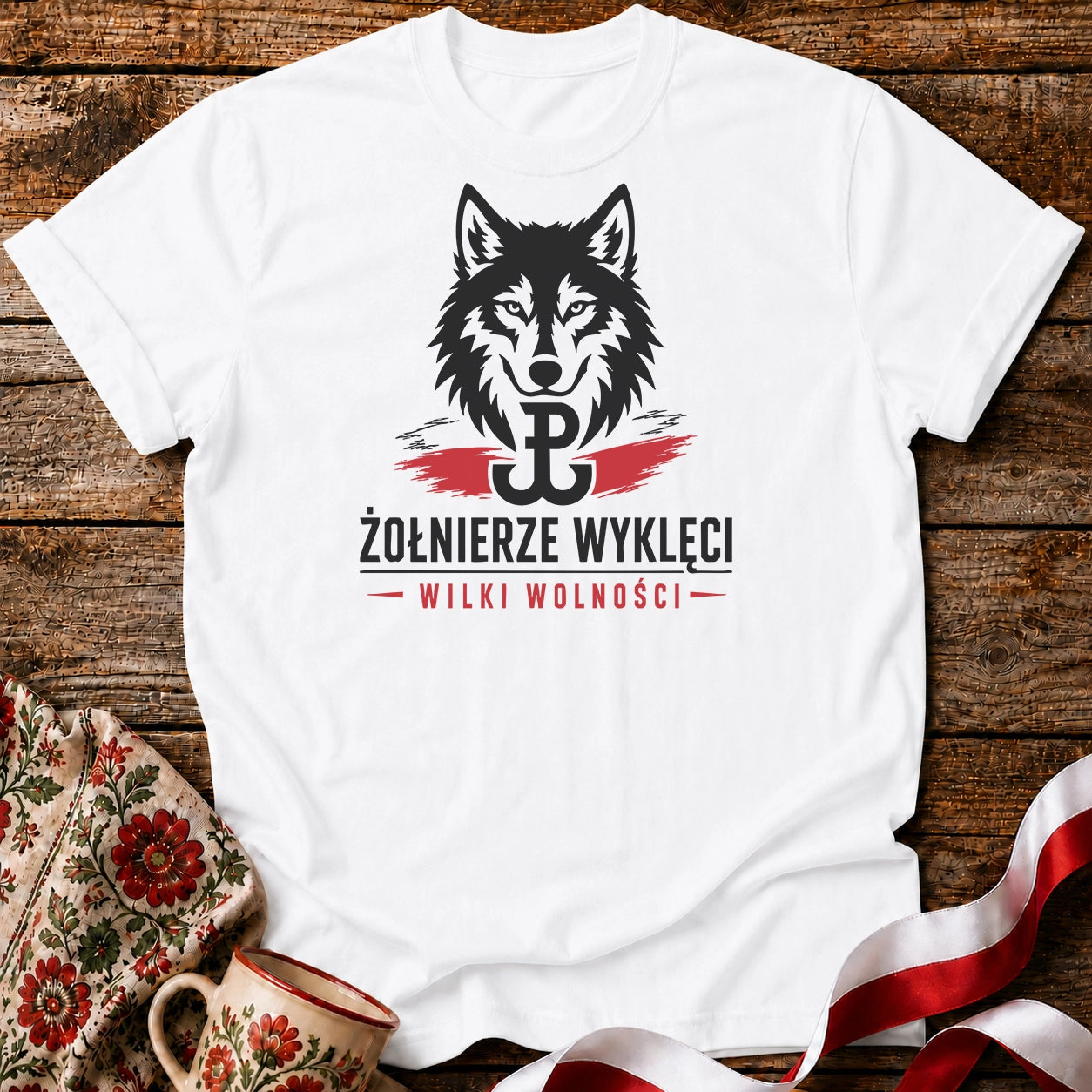 Wilki Wolności Unisex T-Shirt