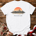 Poznań Sunset Skyline Polish City Unisex T-Shirt