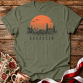Szczecin Sunset Skyline Polish City Unisex T-Shirt