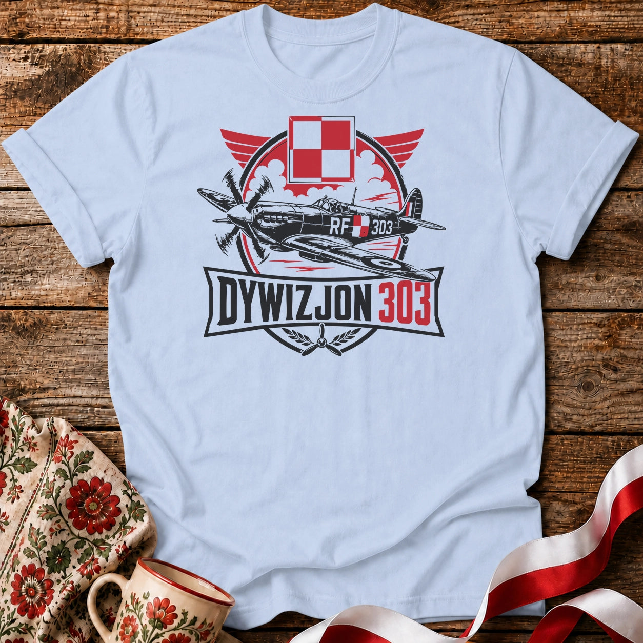 Dywizjon 303 Badge Unisex T-Shirt