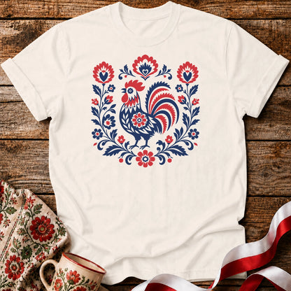 Polish Folk Rooster Unisex T-Shirt