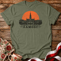 Zamość Sunset Skyline Polish City Unisex T-Shirt
