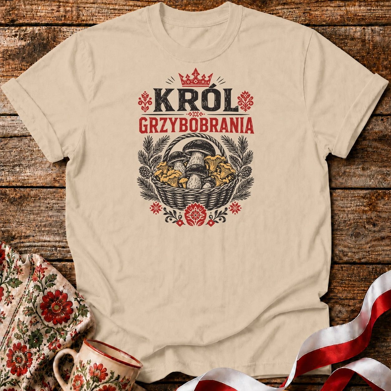 Król Grzybobrania Unisex T-Shirt