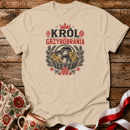 Król Grzybobrania Unisex T-Shirt
