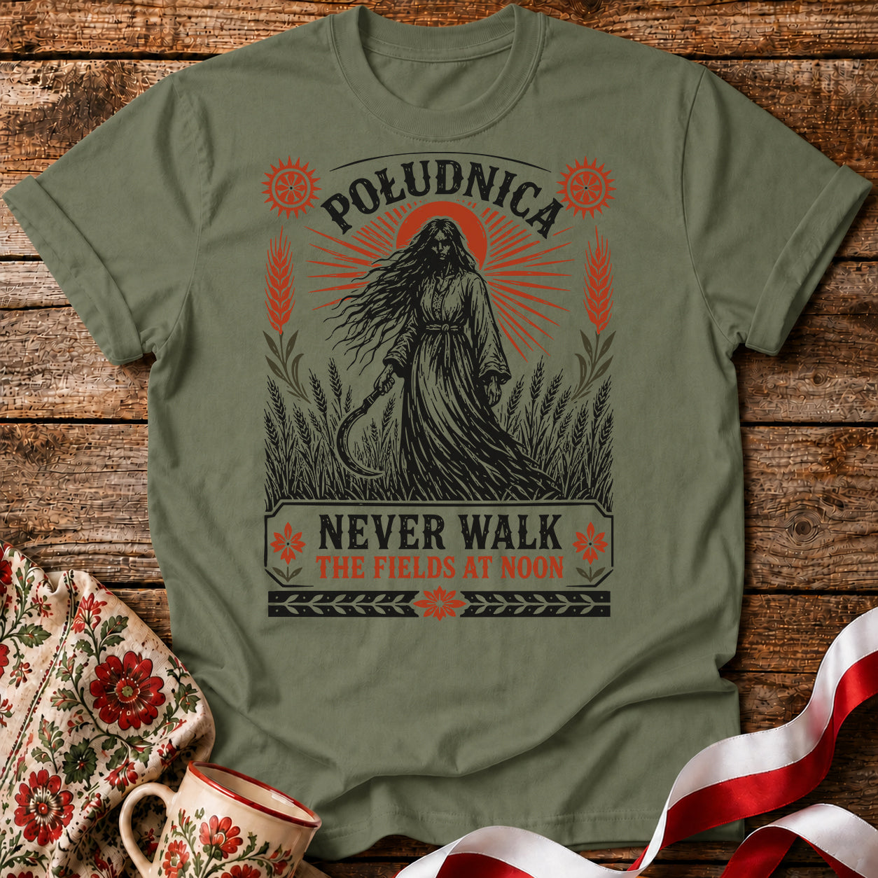 Południca Slavic Demon Unisex T-Shirt