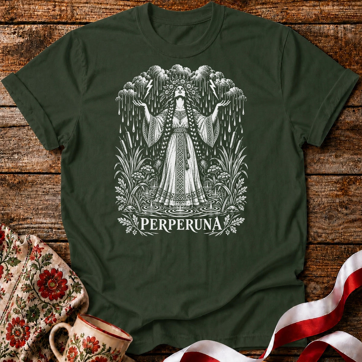 Perperuna Rain Maiden Unisex T-Shirt