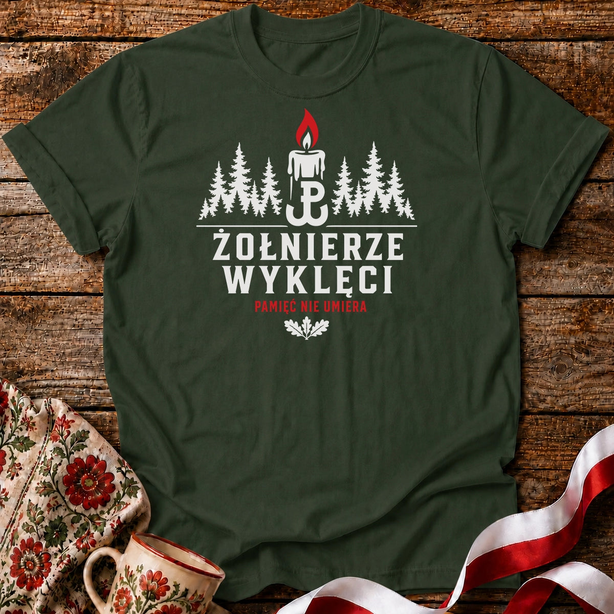Żołnierze Wyklęci Pamięć Unisex T-Shirt