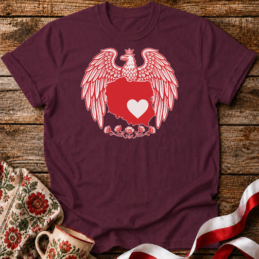 Poland at Heart Unisex T-Shirt