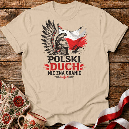 Polski Duch Nie Zna Granic Unisex T-Shirt