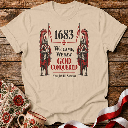 1683 God Conquered Hussars Unisex T-Shirt
