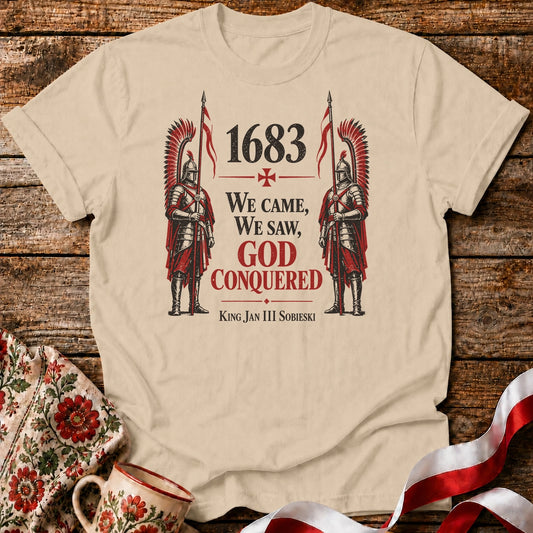 1683 God Conquered Hussars Unisex T-Shirt