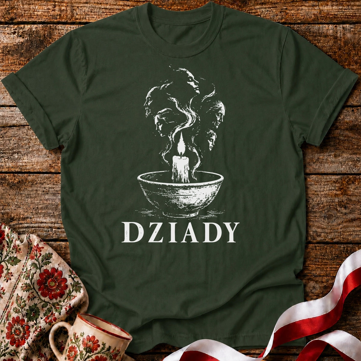 Dziady Ancestral Flame Unisex T-Shirt