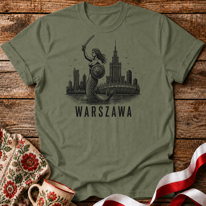 Warszawa Syrenka Polish City Unisex T-Shirt