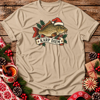 Karp Diem Christmas Carp Unisex T-Shirt
