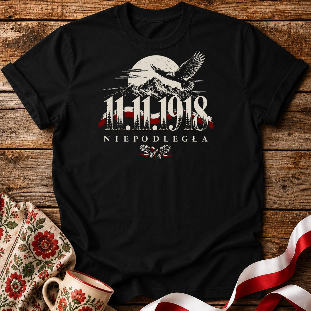 11.11.1918 Niepodległa Polska Unisex T-Shirt
