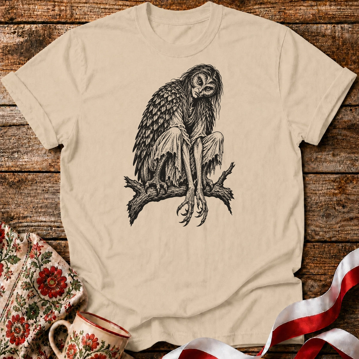 Strzyga Night Perch Unisex T-Shirt