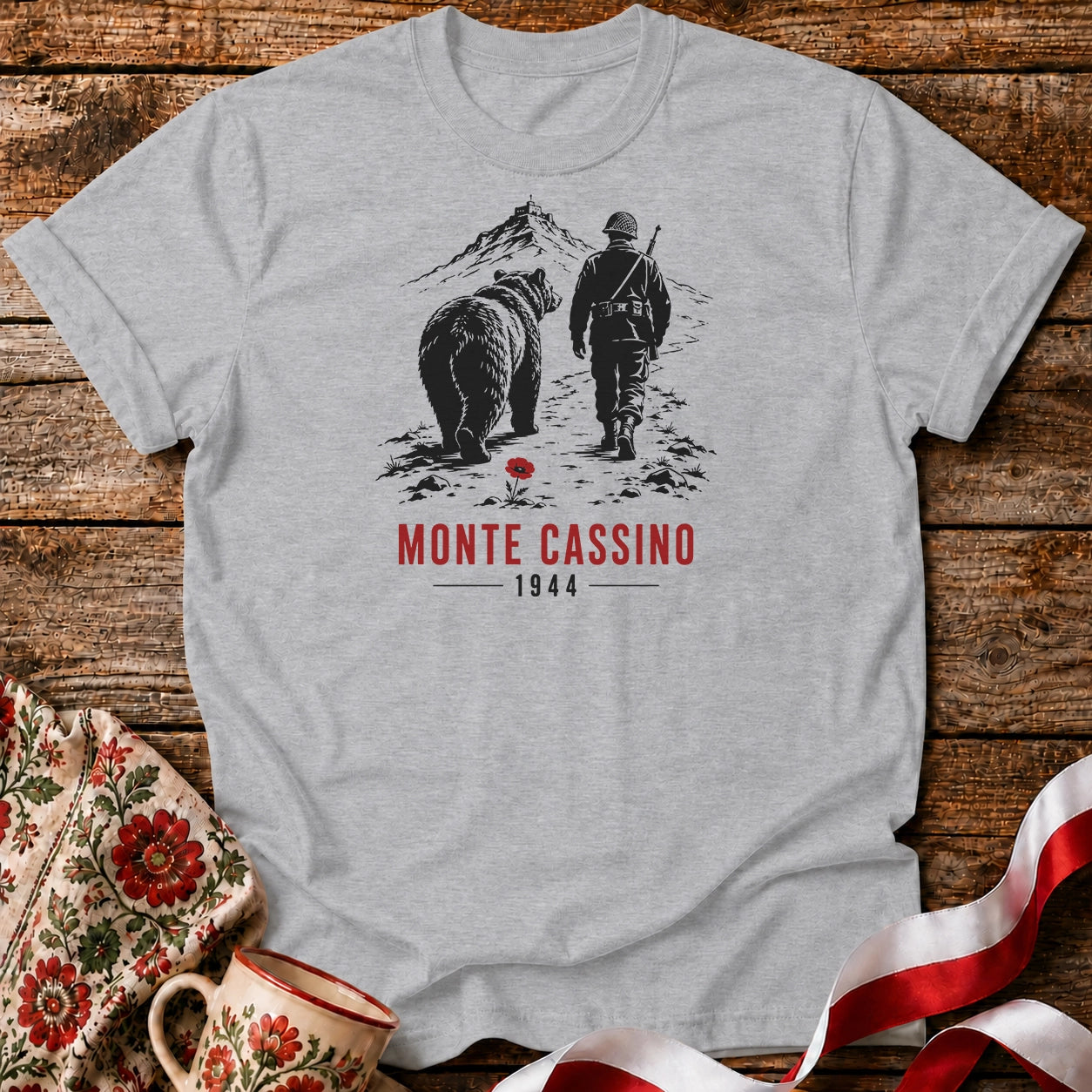 Monte Cassino 1944 Unisex T-Shirt