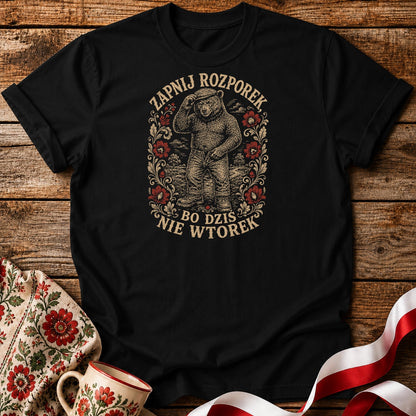 Zapnij Rozporek Unisex T-Shirt