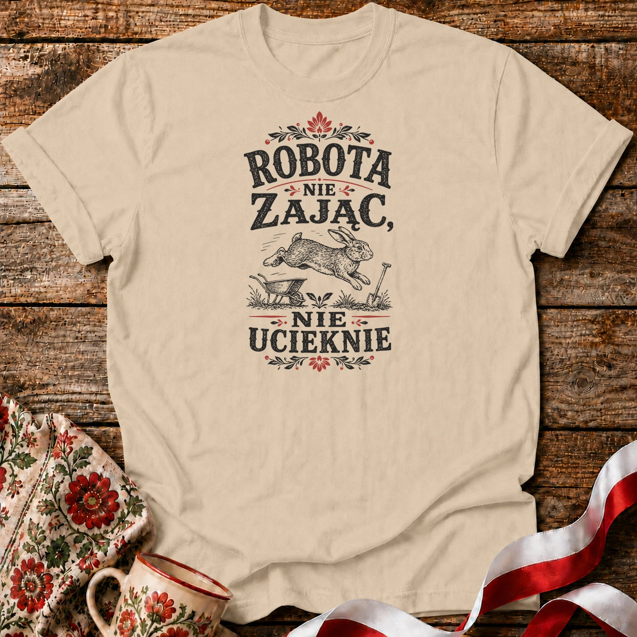 Robota Nie Zając Unisex T-Shirt