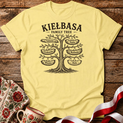 Kiełbasa Family Tree Unisex T-Shirt
