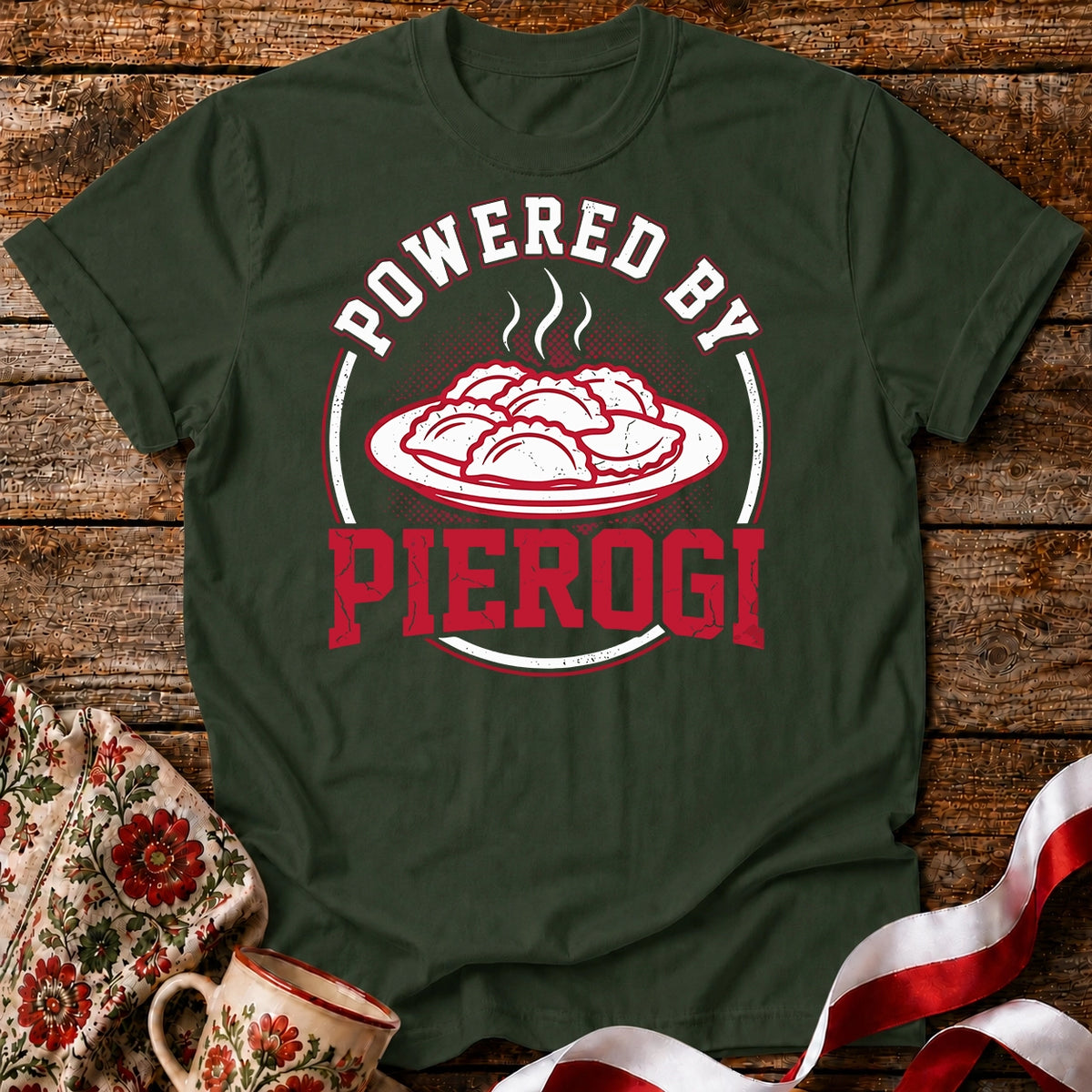 Powered by Pierogi Unisex T-Shirt