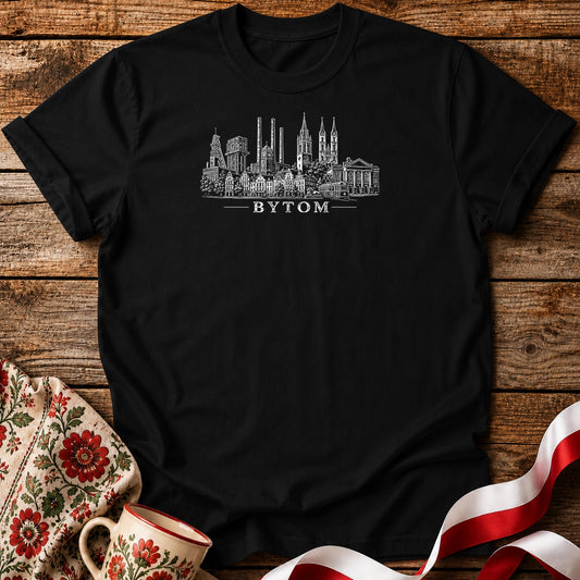 Bytom City Skyline Unisex T-Shirt