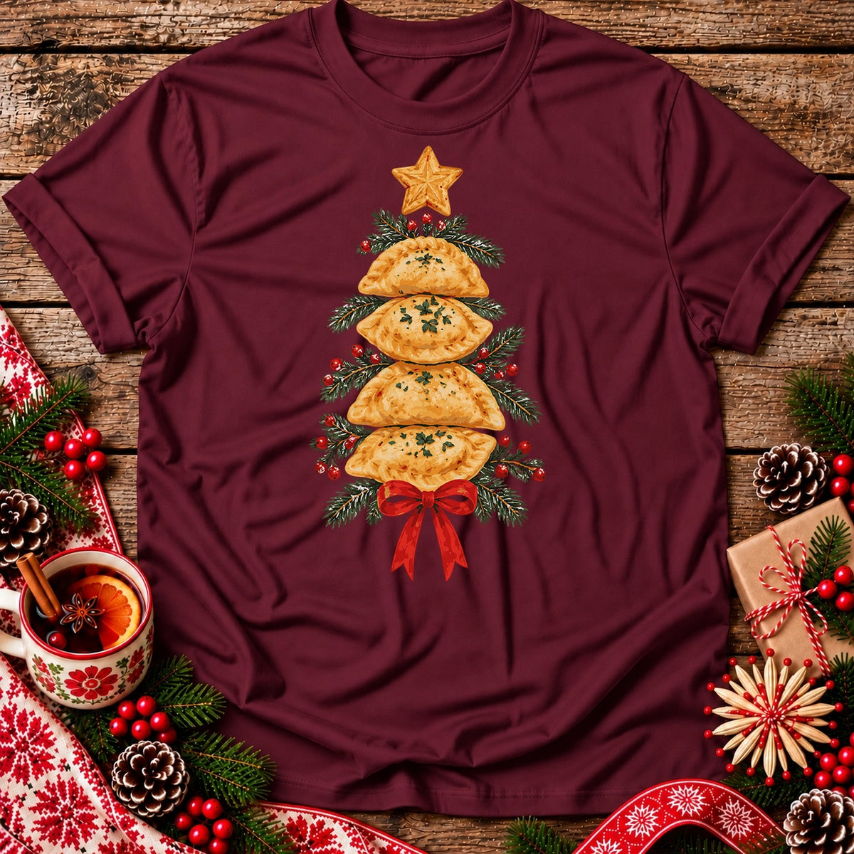 Pierogi Christmas Tree Unisex T-Shirt