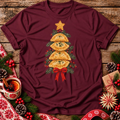 Pierogi Christmas Tree Unisex T-Shirt