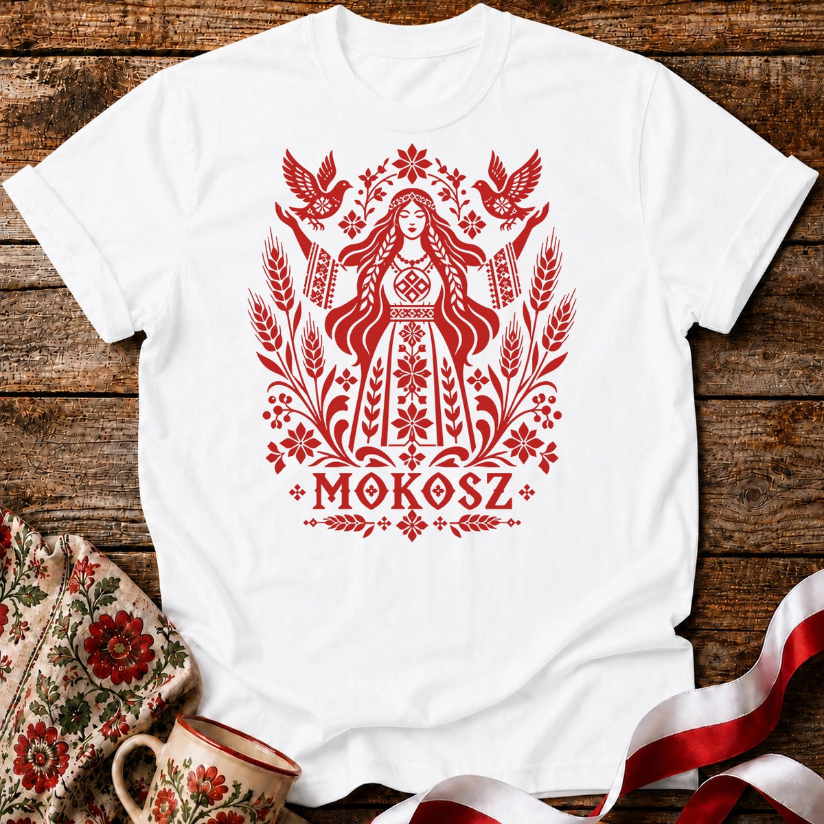 Mokosz Folk Goddess Unisex T-Shirt